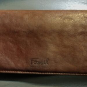 Fossil Women's Brown Leather Wallet